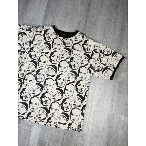 RARE Vintage Ruff Ryders 2000 Tour Rap Hip Hop Tee Shirt DMX Eve AOP Size 3XL N - Picture 3 of 7